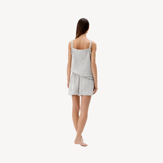 Pokoloko Stripe Crinkle Shorts