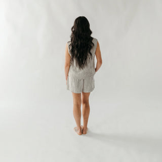 Pokoloko Stripe Crinkle Shorts