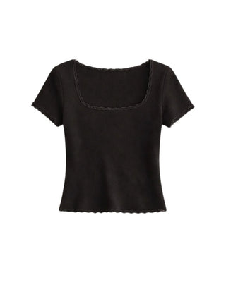 Priv Emma Tee | Black + Brown