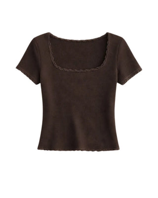 Priv Emma Tee | Black + Brown