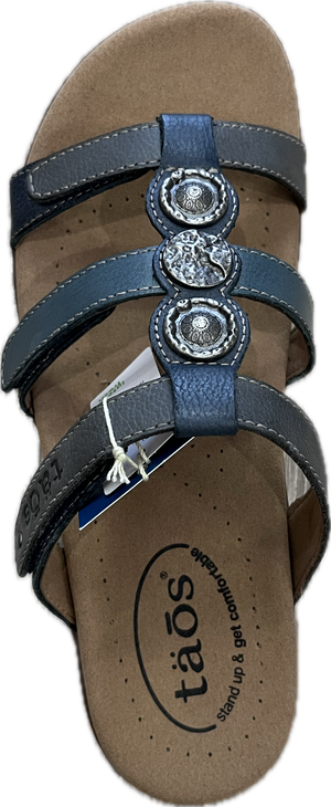 Taos Prize 4 Sandal | Blue Multi + Pewter
