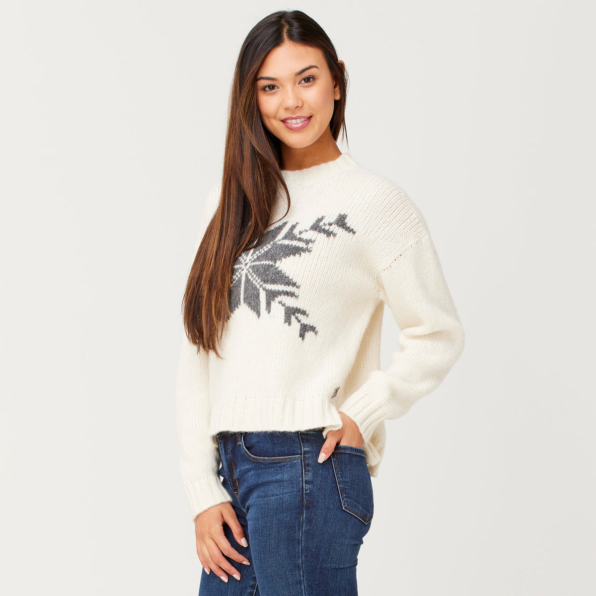 Krimson Klover Snowflake Sweater | Snow