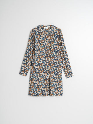 Indi & Cold Viscose Woven Dress | Indigo