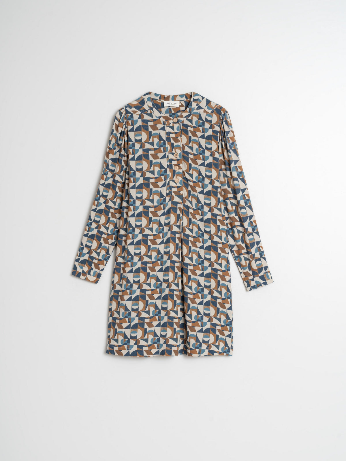 Indi & Cold Viscose Woven Dress | Indigo