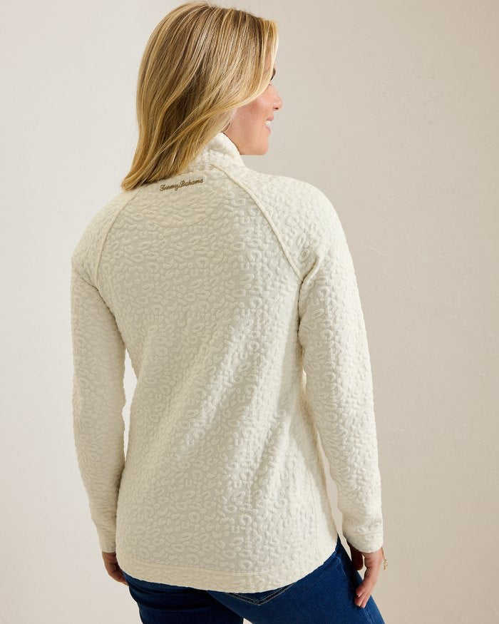 Tommy Bahama Aruba Purrfection Full Zip Sweater | Coconut