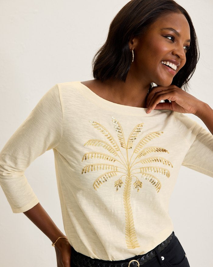 Tommy Bahama Puerta Del Sol Lux Tee | Coconut