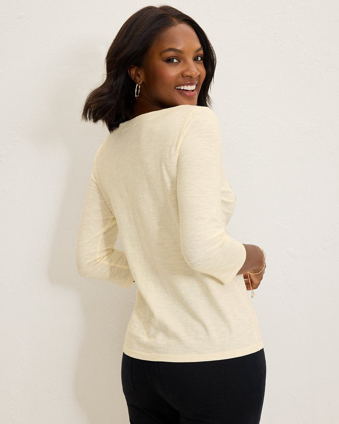 Tommy Bahama Puerta Del Sol Lux Tee | Coconut