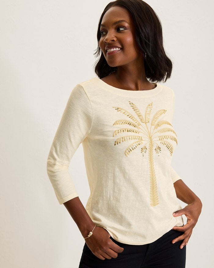 Tommy Bahama Puerta Del Sol Lux Tee | Coconut