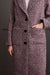 Tribal Boucle Button Front Coat | Pink