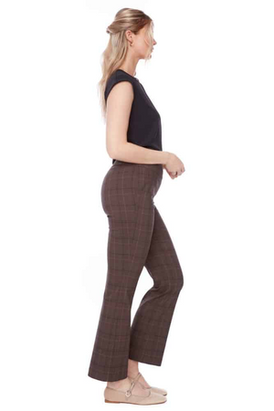 Up! Slim Boot Leg Pant | Vinless Plaid