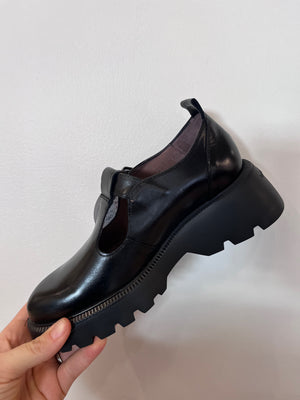 Wonders Oregon Shoe | Black