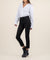 Rachael High Rise Fab Ab Mom Reg | Black