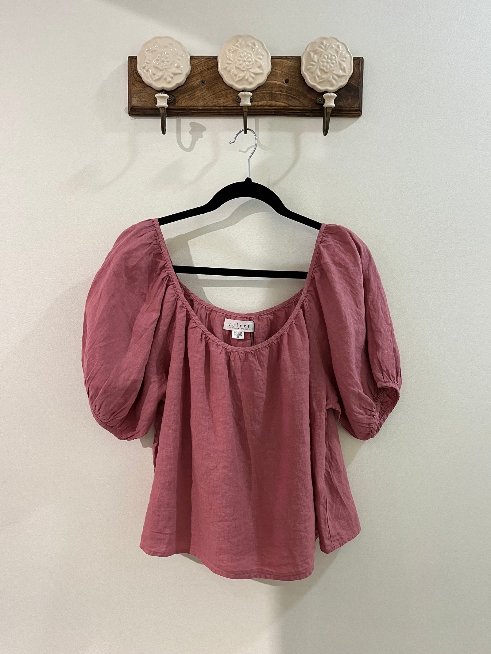 Velvet Dana06 Linen Top | Allure