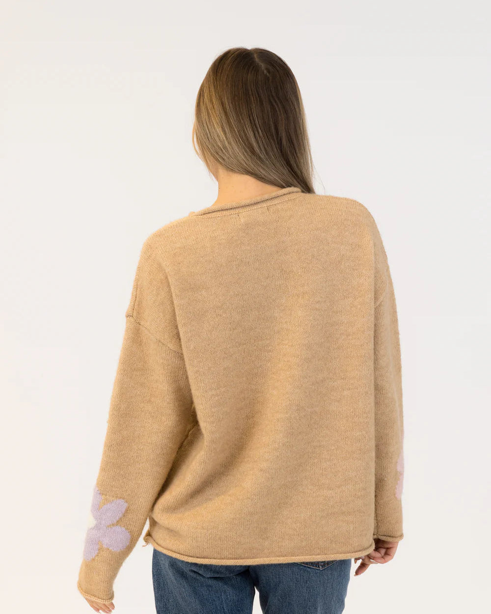 Lyla & Lux Jody Pullover | Camel