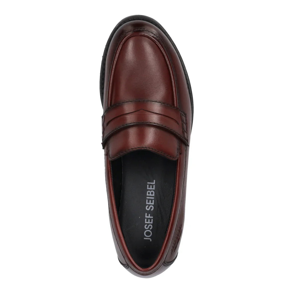 Josef Seibel S Simona 077 Loafer | Bordo + Black