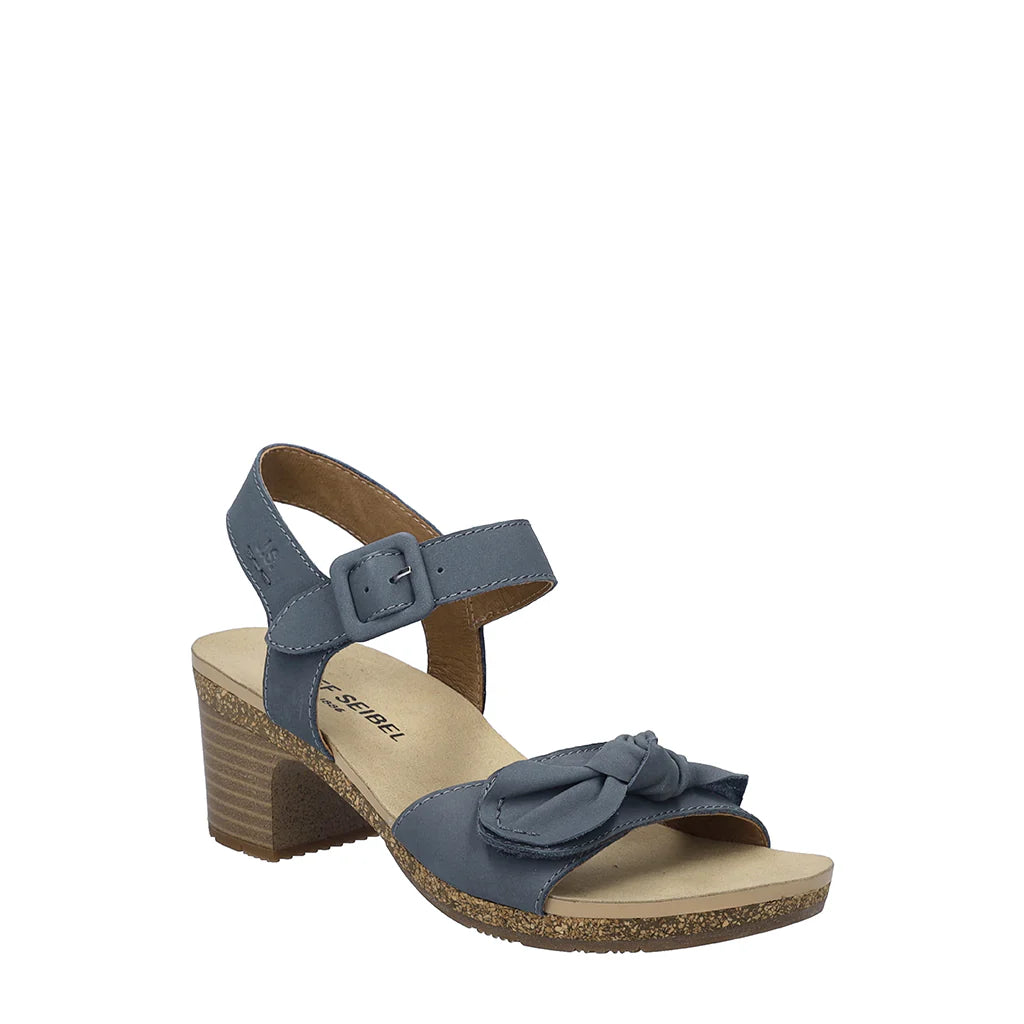 Josef Seibel Grace 11 Sandal | Azure & Papaya