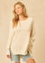 John & Jenn Carter Sweater | Coconut