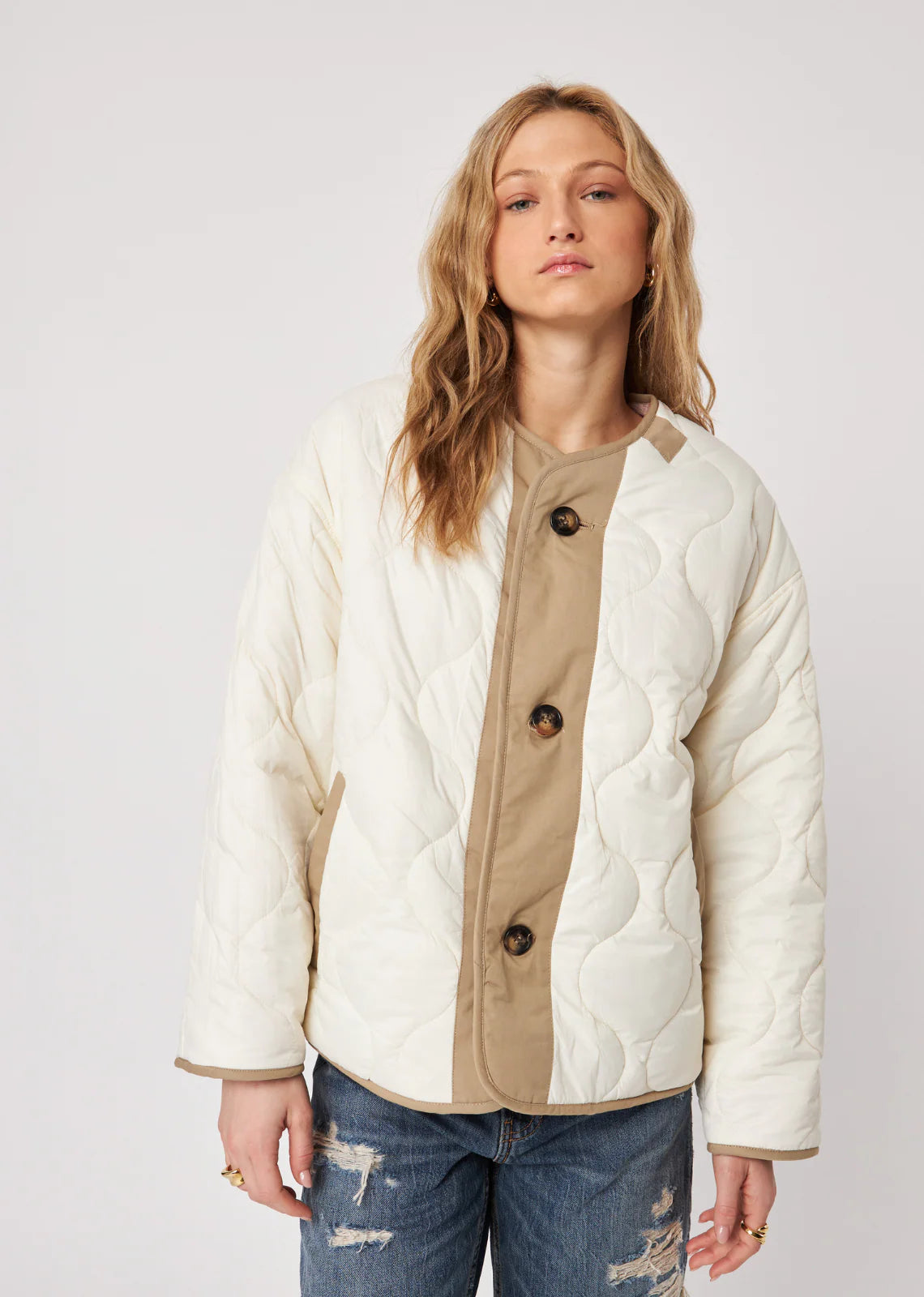 John & Jenn Reversible Jacket | Pink