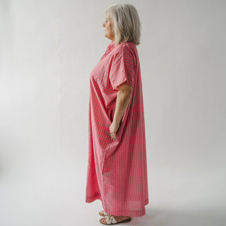 Pokoloko Sol Kaftan | Ginger + Turquoise