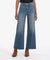 Kut Jeans | Meg High Rise Fab Ab Wide Leg Raw Hem Jeans | Milestone Wash