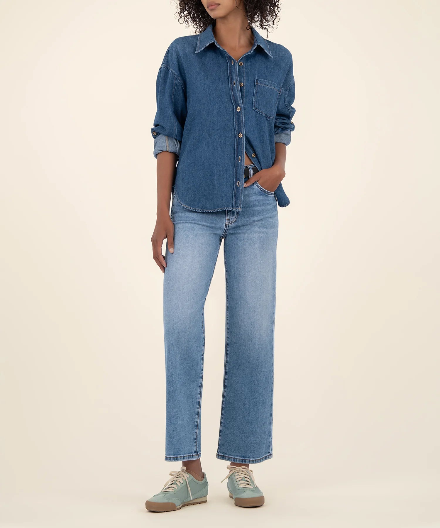 Kut From The Cloth Denim Charlotte High Rise Wide Leg Jean | Incontestable Wash
