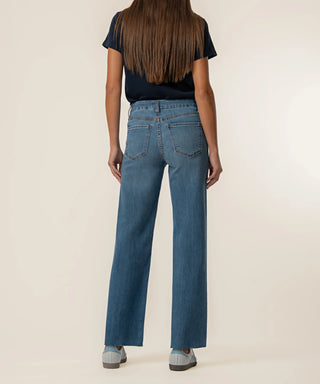 Kut From The Cloth Meg High Rise Wide Leg Long | Adorably Wash
