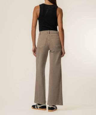 Kut From The Cloth Meg High Rise Wide Leg Jeans| Milk Tea