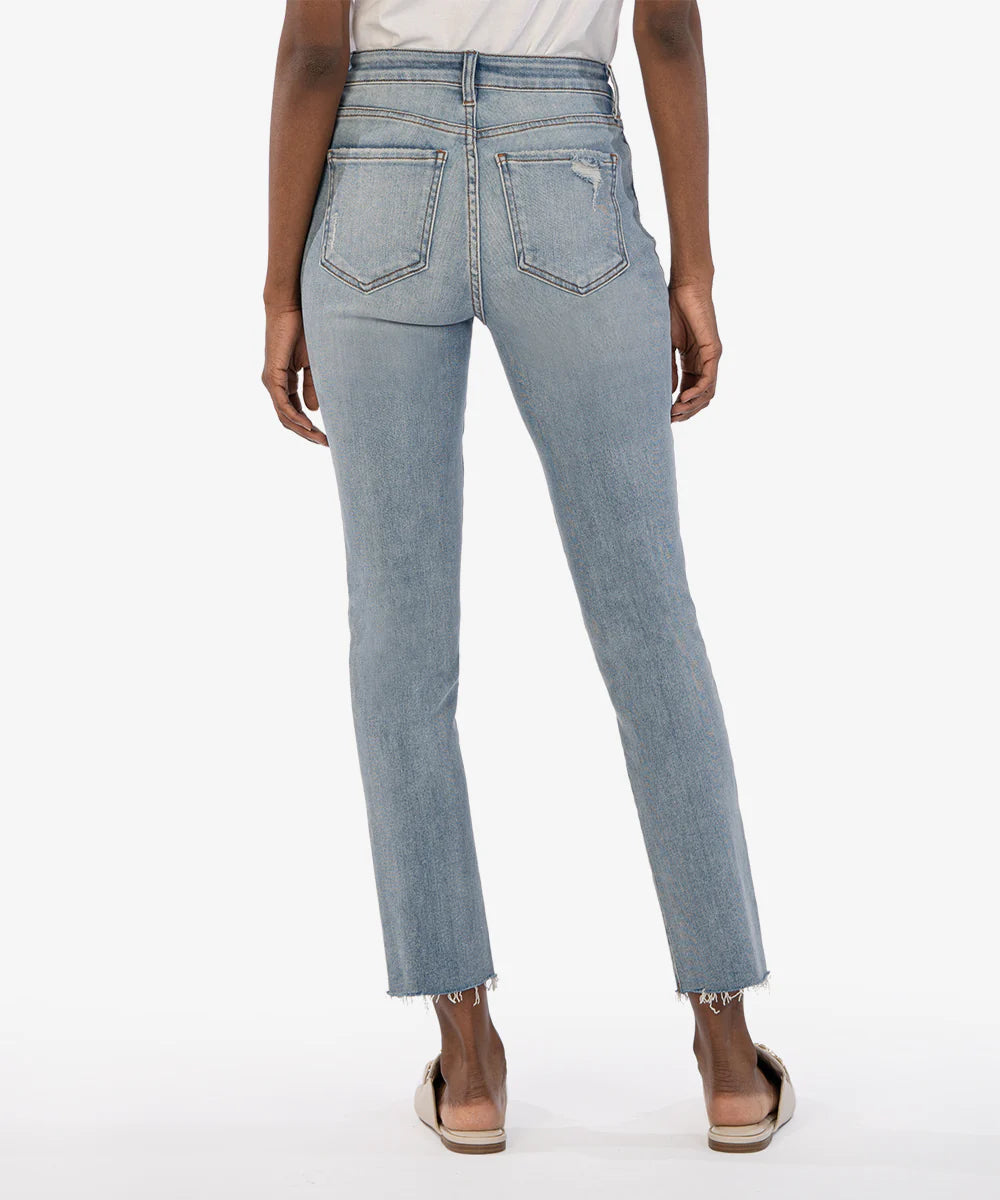 Ankle straight leg deals jeans