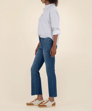 Kut From The Cloth Kelsey High Rise Fab Ab Ankle Flare 29" | Royal
