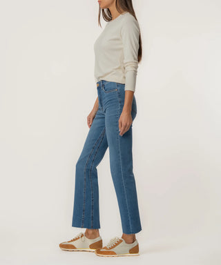 Kut From The Cloth Kelsey High Rise Ankle Flare | Sentimental Wash