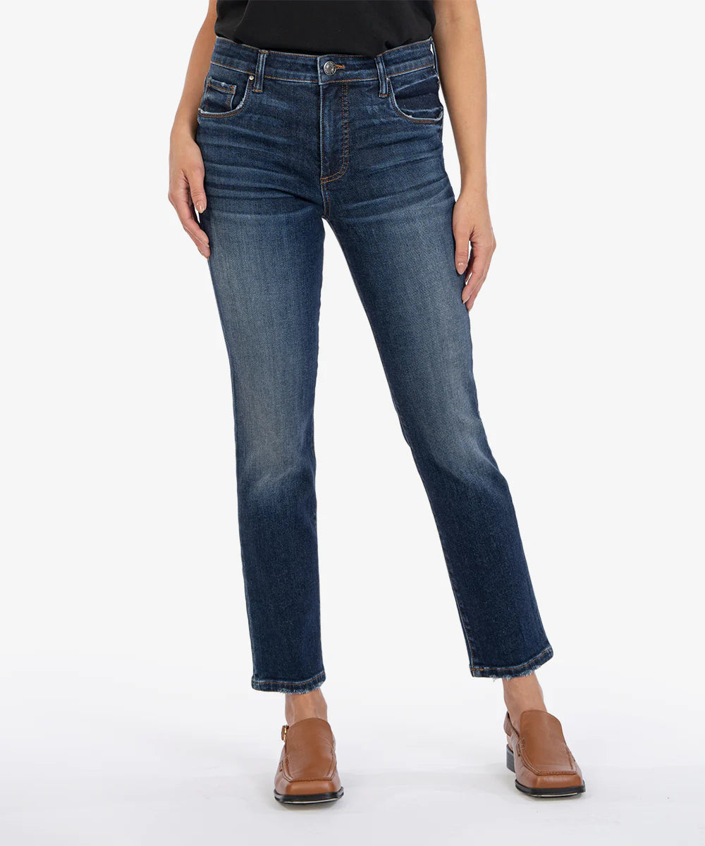 Kut Jeans  New Kelsey High Rise Fab Ab Ankle Flare Jeans