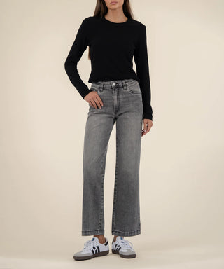 Kut From The Cloth Denim Pattie High Rise Straight Leg Jeans | Acquainted Wash