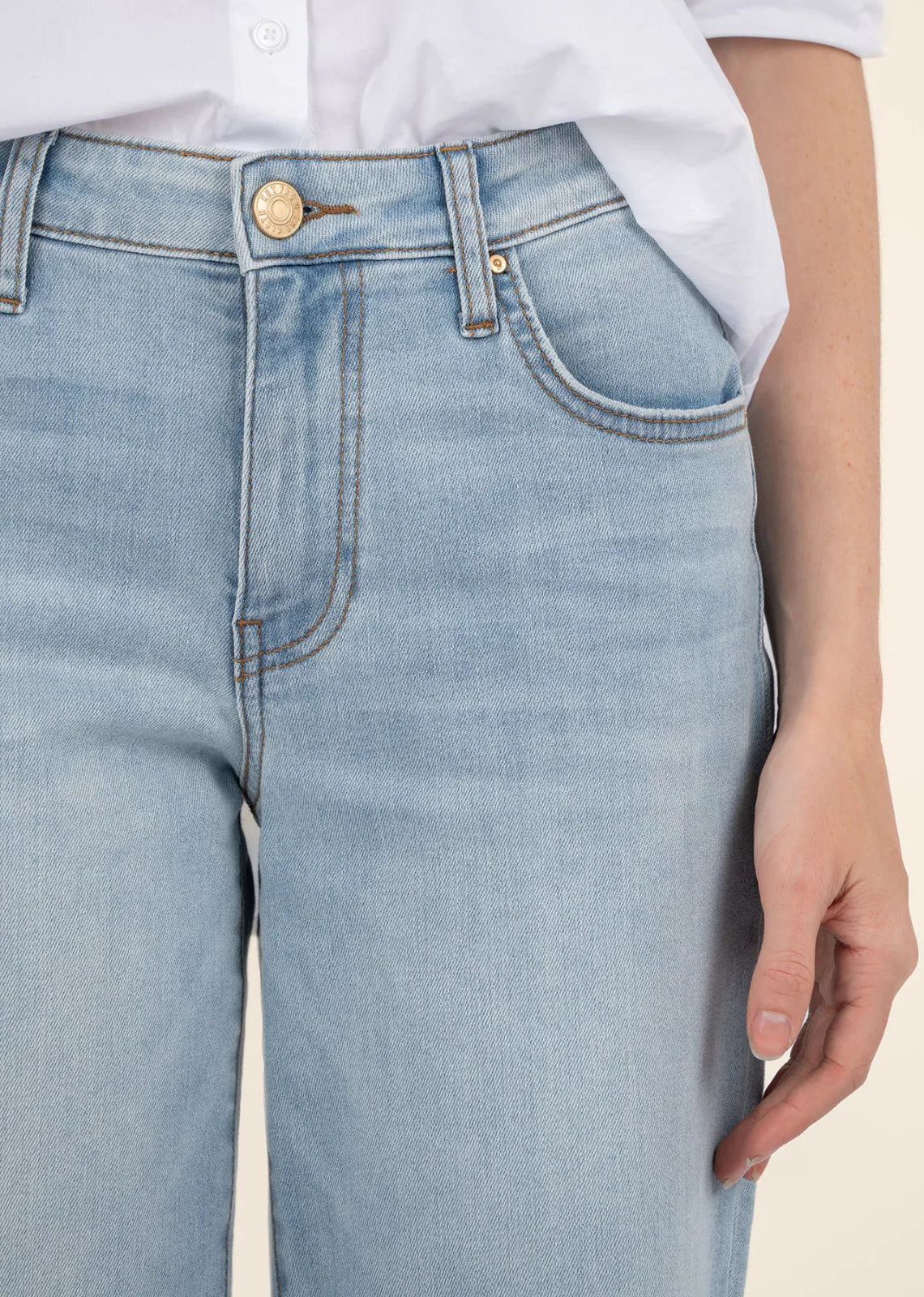 Kut From The Cloth Charlotte High Rise Cutlottes With Raw Hem