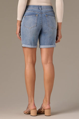 Wit & Wisdom Cuffed Shorts | Light Blue