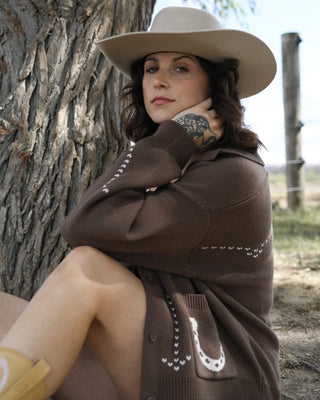 Smash & Tess Laurel Horseshoe Jacket | Chocolate