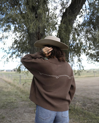 Smash & Tess Laurel Horseshoe Jacket | Chocolate