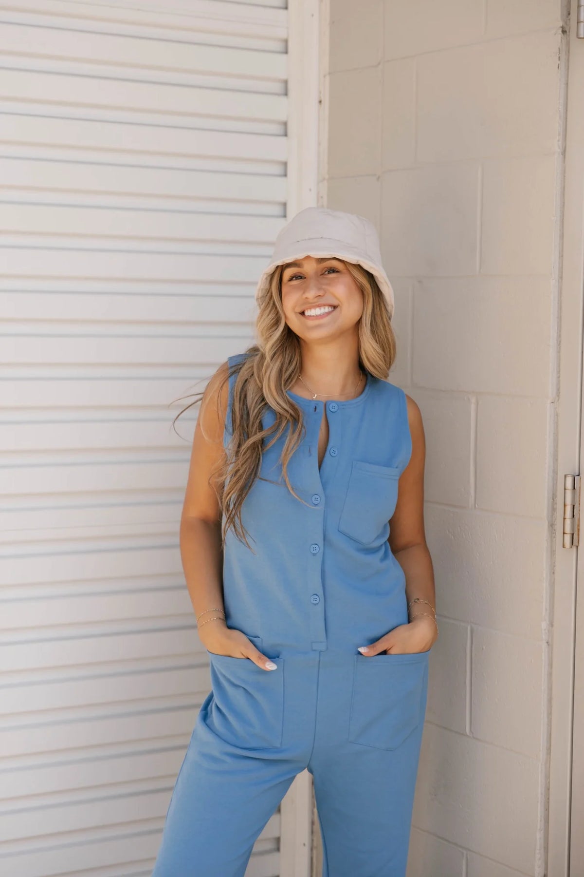 Smash & Tess Louisa Romper | Blue