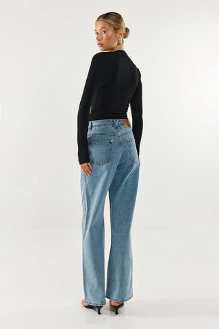 Madison The Label Laury Top | Black