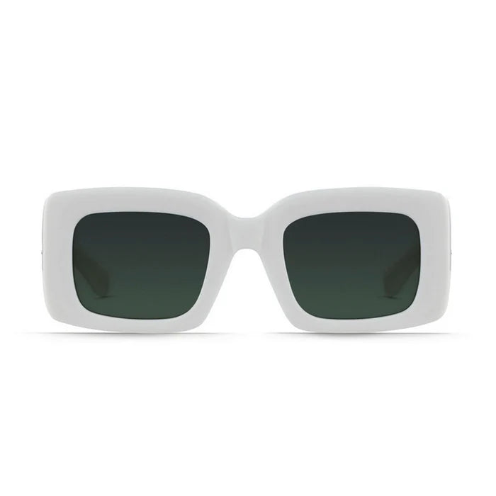 Shady Lady Mari Sunglasses | White