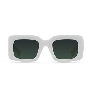 Shady Lady Mari Sunglasses | White
