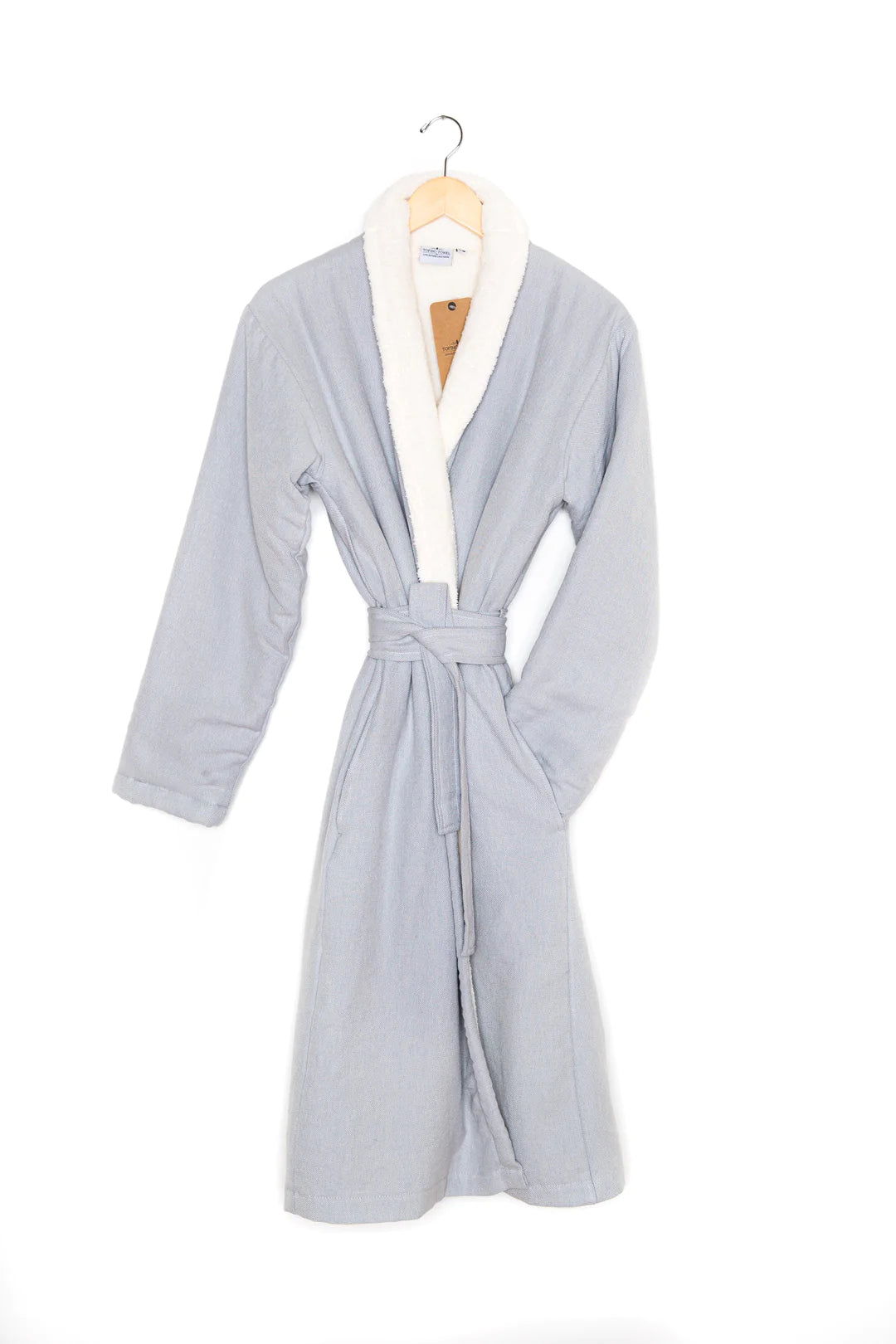 Tofino Towel Nordic Robe | Sand, Navy + Grey