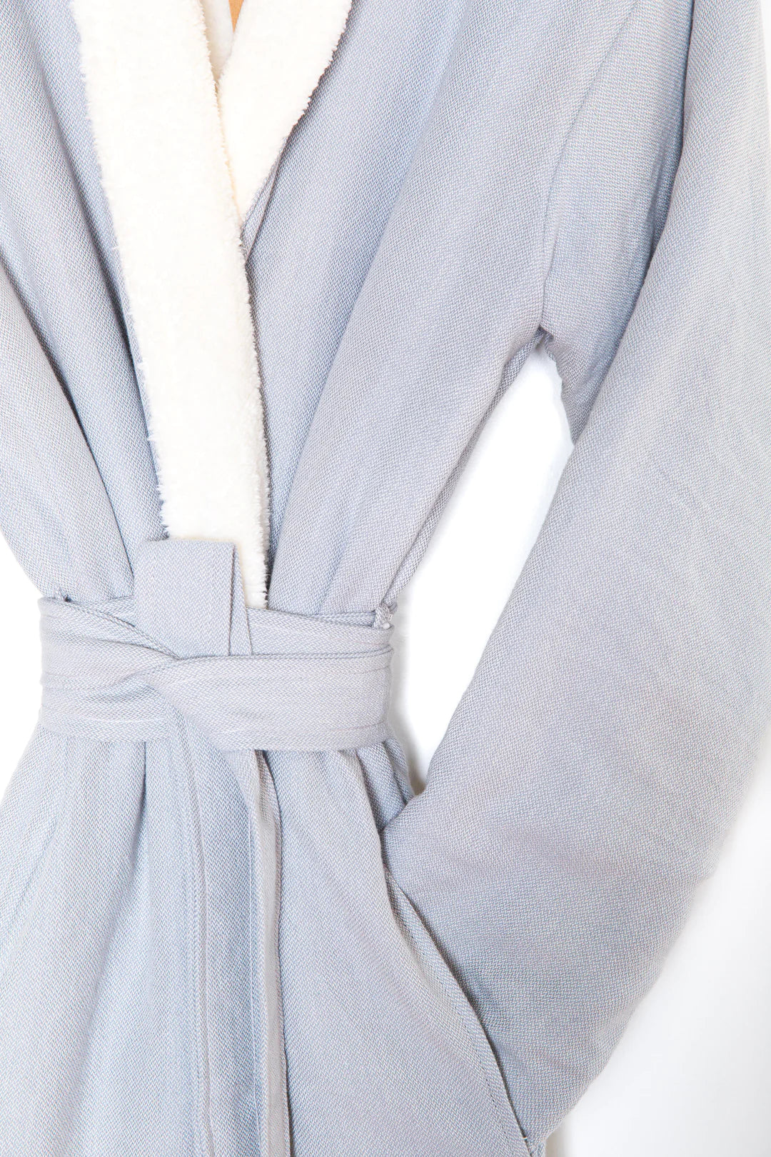Tofino Towel Nordic Robe | Sand, Navy + Grey