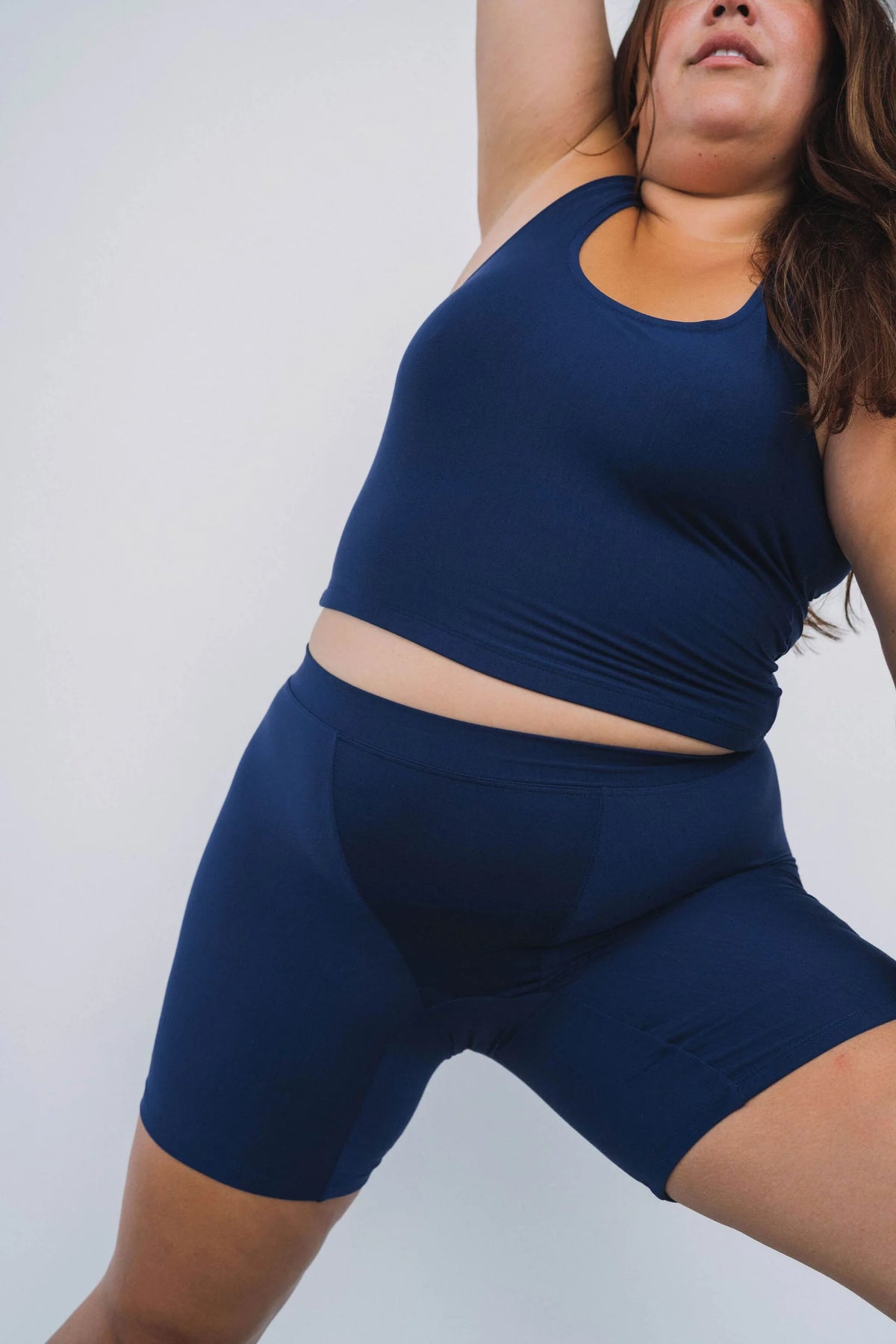 Huha Long Boxer | Black, Grey & Navy