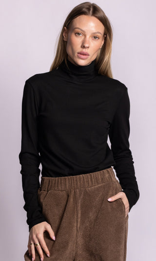 Pink Martini Dinah Top | Black + Brown