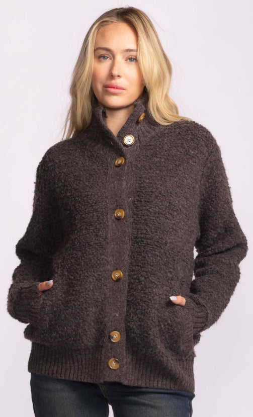 Pink Martini Dolly Sweater | Dark Grey