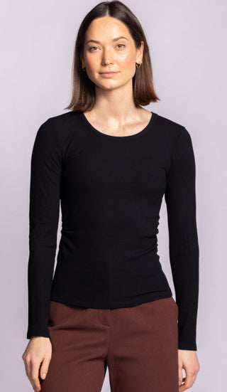 Pink Martini Seraphina Top | Black + White