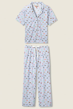 PJ Salvage Whimsy PJ Set | Blue