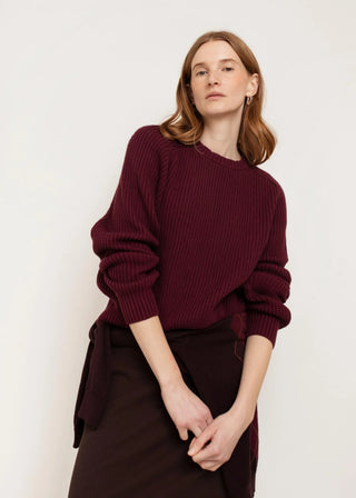 Paper Label Avery Crew Neck | Fig