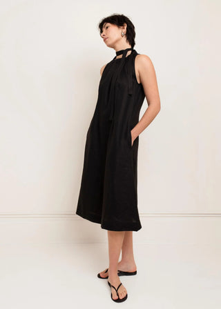 Paper Label Lillian Dress | Black