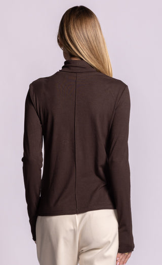 Pink Martini Dinah Top | Black + Brown